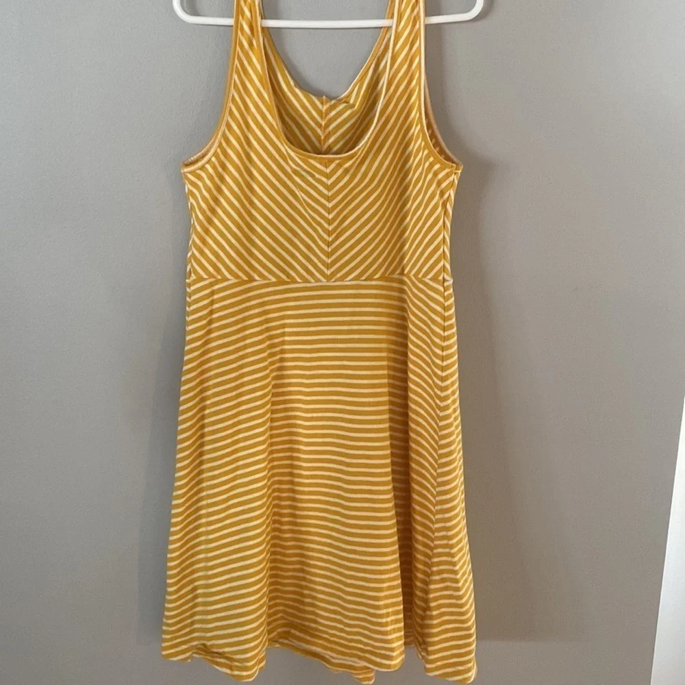 Old Navy Mustard Yellow Girls Tank Dress 8 (M)